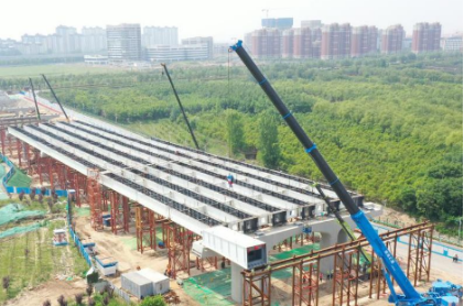雅萬(wàn)高鐵德卡魯爾牽引變電所樁基施工使用起重滑車(chē)