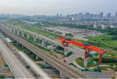 南沿江城際鐵路引入江寧站站場改造工程全面完工